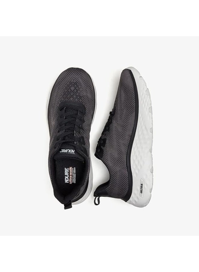 نديور حذاء رياضي رجالي من إندور بنعل داخلي مبطن برغوة الذاكرة | خفيف الوزن | للجري | المشي | تمارين الصالة الرياضية | الهرولة | مريح وأنيق | حذاء رياضي سهل الارتداء يسمح بالتهوية - Image 3